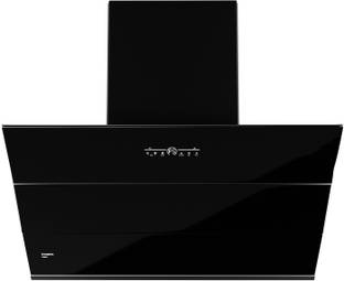 Crompton CHD-QPVI90FLE-MBL Auto Clean Wall Mounted Midnight Black 1710 CMH Chimney