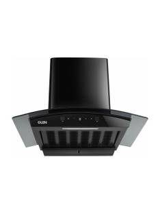 Glen 6058 Auto Clean Curved Glass Filter less Kitchen Chimney with Motion Sensor 60cm 1200 CMH 60 cm A...