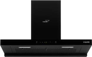 V-Guard T20 Filterless Auto Clean 90cm| Touch & Gesture Control |Powerful Suction Wall Mounted Black 1...