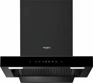 Whirlpool TAFL 60 HAC BK HOOD Auto Clean Wall Mounted Black 1350 CMH Chimney