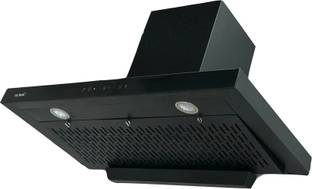 RUWA Jade 90 Filterless Auto Clean Wall Mounted Black 1350 CMH Chimney