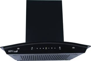 HPC ultra SIENA Auto Clean Wall Mounted Black 1300 CMH Chimney