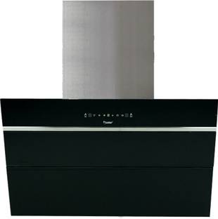 Prestige Zara 900 Glass Kitchen Hood with Revolutionary Motion sensor, 1100m3/HR Suction Auto Clean Wa...