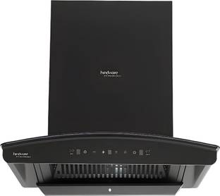 Hindware ZINNIA BLK 60 | MaxX SILENCE CHIMNEY | Filterless | 32% Less Noise | Auto Clean Wall Mounted ...
