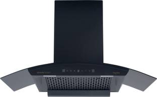 Kutchina SONET 90 Auto Clean Wall Mounted Black 1250 CMH Chimney