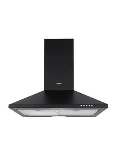Whirlpool CLASSIC PLUS CF 60 BK HOOD 900 CMH 60 cm Pyramid 60 CM | 5 Years Motor Warranty| 3 Layer Mes...