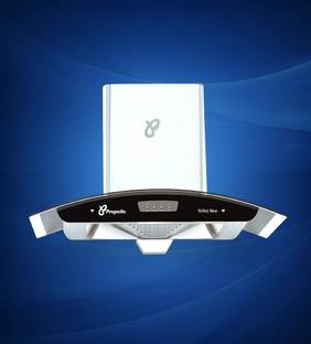 PROPELLO Stilez Neo Wall Mounted Steel & black 1200 CMH Chimney