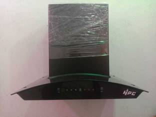 HPC LNAME CH104 60CM AUTOCLEAN SINGLE GILTER FULL BLACK 1400 CMH 60 cm Auto Clean Chimney