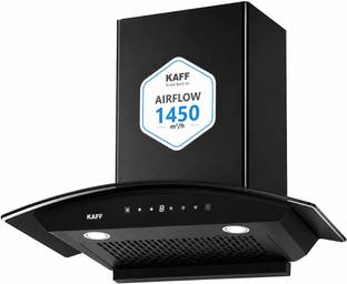 Kaff KCF60 1450 CMH 60 cm Digital Display, Touch & Motion Sensor, Filterless, Auto Clean Chimney