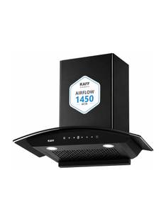 Kaff KCF60 1450 CMH 60 cm Digital Display, Touch & Motion Sensor, Filterless, Auto Clean Chimney