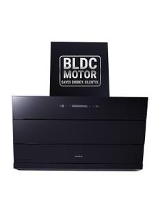 Elica EFL 3V 901 BLDC HAC LTW MS NERO 1500 CMH 90 cm Auto Clean Chimney