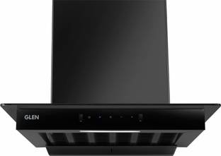 Glen 6062 Glass Slim Filter less Kitchen Chimney with Motion Sensor 60cm 1200 CMH 60 cm Auto Clean Chi...