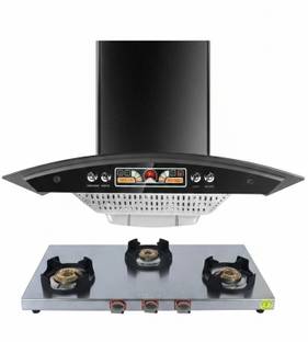HPC Ace 60-gs Wall and Ceiling Mounted black 1400 CMH Chimney