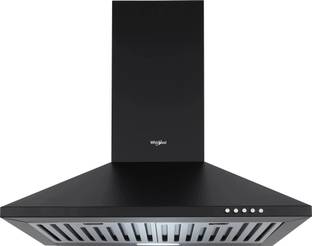 Whirlpool CLASSIC PLUS BF 60 BK HOOD Wall Mounted Black 900 CMH Chimney