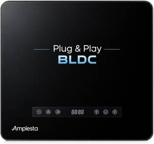 Amplesta Quadro 60cm 1600CMH BLDC Plug & Play Carbon Filter Chimney 1600 CMH 60 cm Auto Clean Chimney
