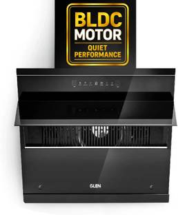 Glen Auto Clean Chimney with Heat Sensor, BLDC Motor 1600 m³/h - 60cm (CH6073HSRDCAC) 1600 CMH 60 cm A...
