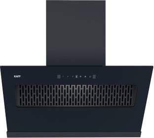 Kaff KES90A Slant Shape Chimney 90 CM Auto Clean Gesture Control Wall Mounted Grey 1450 CMH Chimney