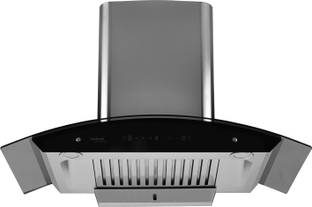 Hindware Smart Appliances Nevio Plus 90 Auto Clean | Curved Glass | Baffle Filter | Touch Control, Mot...