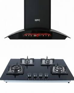 HPC CHFIN 104(60) ATCL Auto Clean Wall and Ceiling Mounted black 1300 CMH Chimney