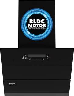 Crompton CHD-QPPI60FLE-IND Auto Clean QuietPro Plus BLDC 60 CM Wall Mounted Black 1700 CMH Chimney