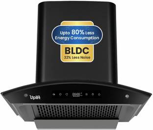 Uplift Paradise 60 BLDC Silent 1550 CMH 60 cm Super Silent BLDC Motor 9 Speed Control Curve Glass Moti...
