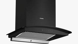 BOSCH DWHA68G60I Auto Clean Wall Mounted Black 950 CMH Chimney