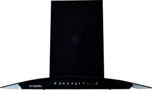 Amplesta Stella Auto Clean Curved 75cm, Touch & Gesture Control, Filterless, Low Noise 1350 CMH 75 cm ...