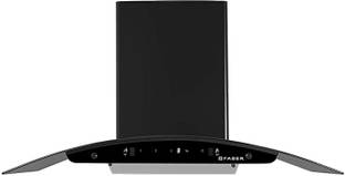 FABER Hood Sydney FL SC AC BK 90 Touch & Gesture Control Auto Clean Wall Mounted BLACK 1200 CMH Chimne...