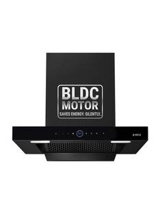 Elica SPT PRO PLUS FL 750 BLDC HAC LTW MS NERO 1600 CMH 75 cm T-Shape 75 CM | BLDC Motor with RPM Disp...