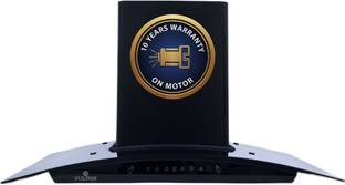 FULTON SPC60FLX Auto Clean Wall Mounted BLACK 1450 CMH Chimney