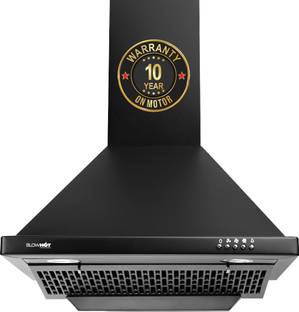 BLOWHOT Eva S BPC 60cm, 3 Speed Push Control, Filterless, Led Lights, Powerful Airflow Wall Mounted Bl...