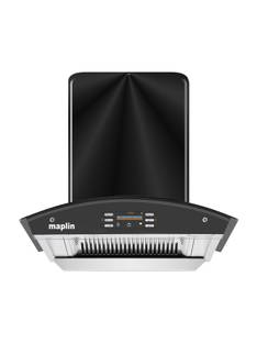 Maplin SS60 Voice 1400 CMH 60 cm Curved Shape Filterless Powerful suction Low Noise Auto Clean Chimney