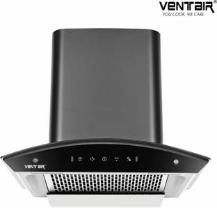 Ventair Auto Prime 60 SS Motion Sensor Auto Clean Wall Mounted Black 1200 CMH Chimney