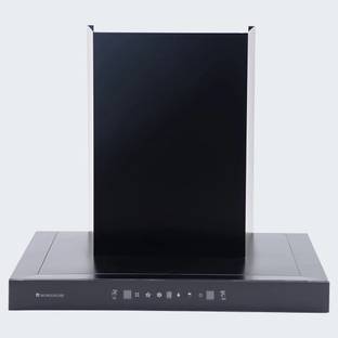 WONDERCHEF Ruby Sleek 60CM Wall Mounted Black 1400 CMH Chimney