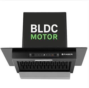 FABER Hood Mercury 1500m3/hr BLDC T-shaped 60 cm Autoclean Wall Mounted Black Chimney 1500 CMH 60 cm A...