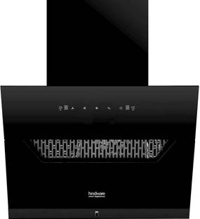 Hindware Smart Appliances Smart Appliances Olenna 60 cm Kitchen Chimney 1200 m3/hr Auto Clean Wall Mounted Black 1200 CMH Chimney