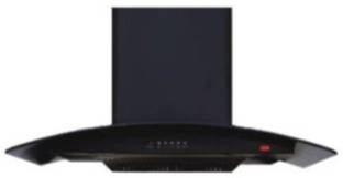 CLIX 01 Auto Clean Wall Mounted BLACK 1350 CMH Chimney