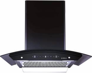 Elica WDFL 606 HAC LTW MS NERO Auto Clean Curved Glass 60 cm| 15 Years Motor Warranty|Heat Autoclean| ...