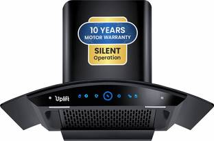 Uplift Platina 75 Motion Sensor Auto Clean Wall Mounted Black 1550 CMH Chimney