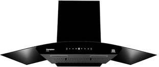Crompton CHD-AEC90FLE-IND Auto Clean Wall Mounted Black 1280 CMH Chimney