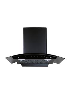 Elica FL 900 SLIM HAC MS NERO 1200 CMH 90 cm Curved Glass 90 cm| 5 Years Motor Warranty|Heat Autoclean...