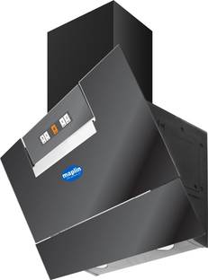 Maplin Auto Galss Opening Boss-A Wall Mounted Black 1400 CMH Chimney