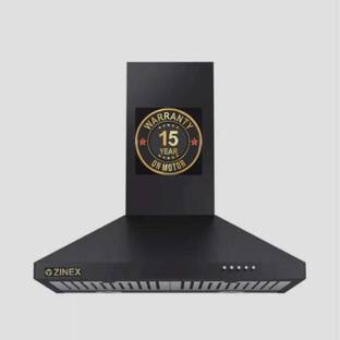 zinex TRIO 60 Wall Mounted BLACK 1000 CMH Chimney