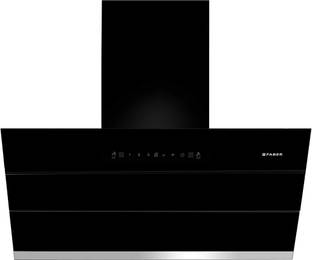 FABER HOOD BLISS FL SC AC BK 90 Auto Clean Slant Glass 90 cm| Touch & Gesture Control| Autoclean| Filt...