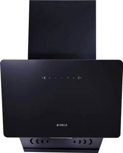 Elica KITTY FL 600 HAC LTW MS NERO Auto Clean Wall Mounted Black 1200 CMH Chimney