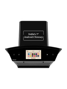 Beyond Appliances Asteria 60cm Android Chimney Filter-Less 1408 CMH 60 cm Filterless |Smart Screen & S...