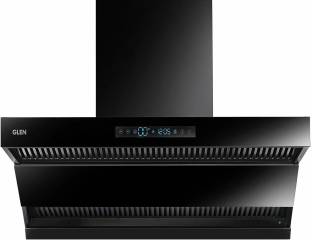Glen CH-6076 Kitchen Chimney with Double Draft Suction, Inverter Technology, 60CM Auto Clean Wall Moun...