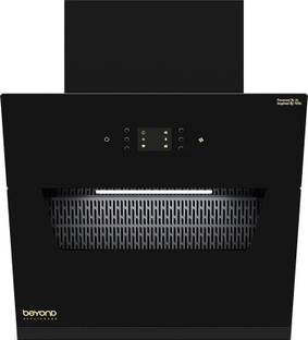 Beyond Appliances Elara 60cm AI Chimney Filter-Less Auto Clean Wall Mounted Black 1500 CMH Chimney