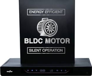 Kenstar AeroGlide BLDC T SHAPE 60CM Auto Clean Filterless Auto-clean Chimney With BLDC Motor 10 Speed ...