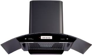 Kutchina Maple 75 Auto Clean Wall Mounted Black 1250 CMH Chimney